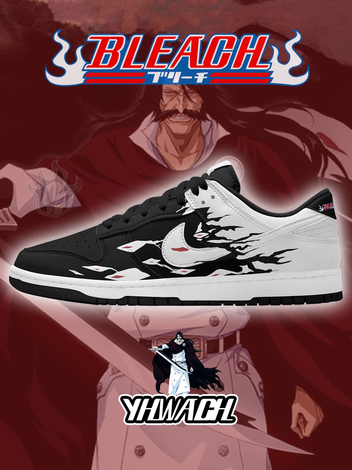 Yhwach V.1 Custom SB-Style Sneakers