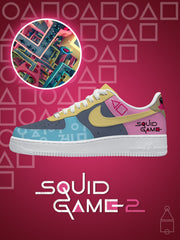 Crazy Stairs V.1 Custom Air-Style Sneakers