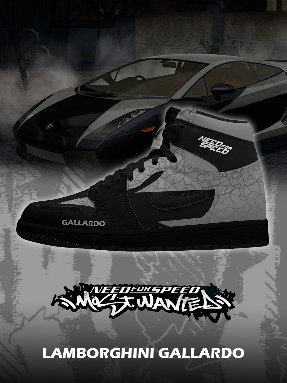 Zapatillas altas personalizadas L.Gallardo V.1