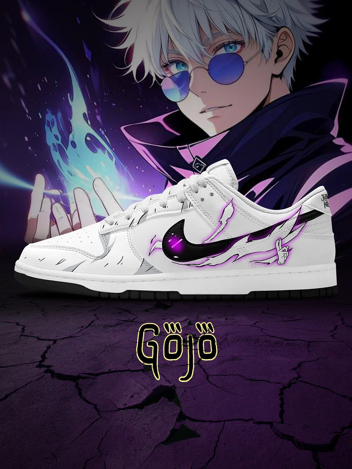 Satoru Gojo V.6 Custom SB-Style Sneakers