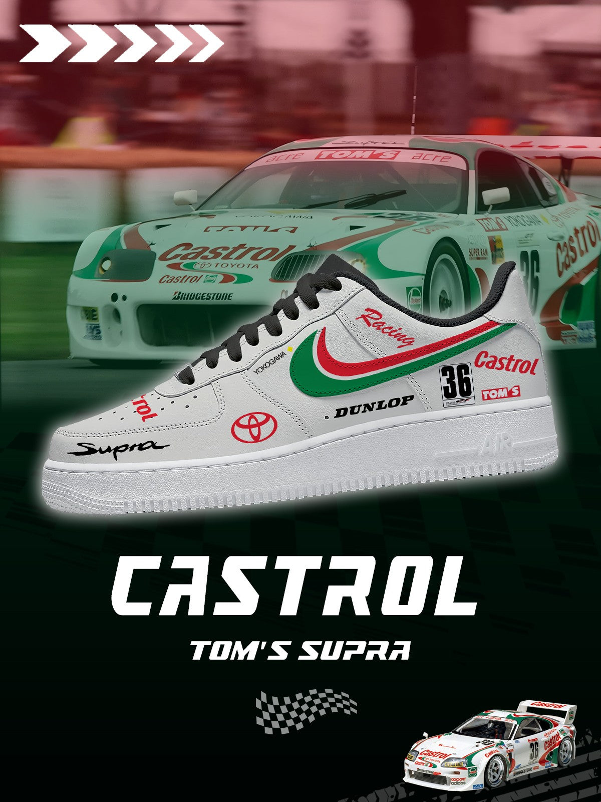 Zapatillas deportivas TOMS Supra V.1 Custom Air-Style