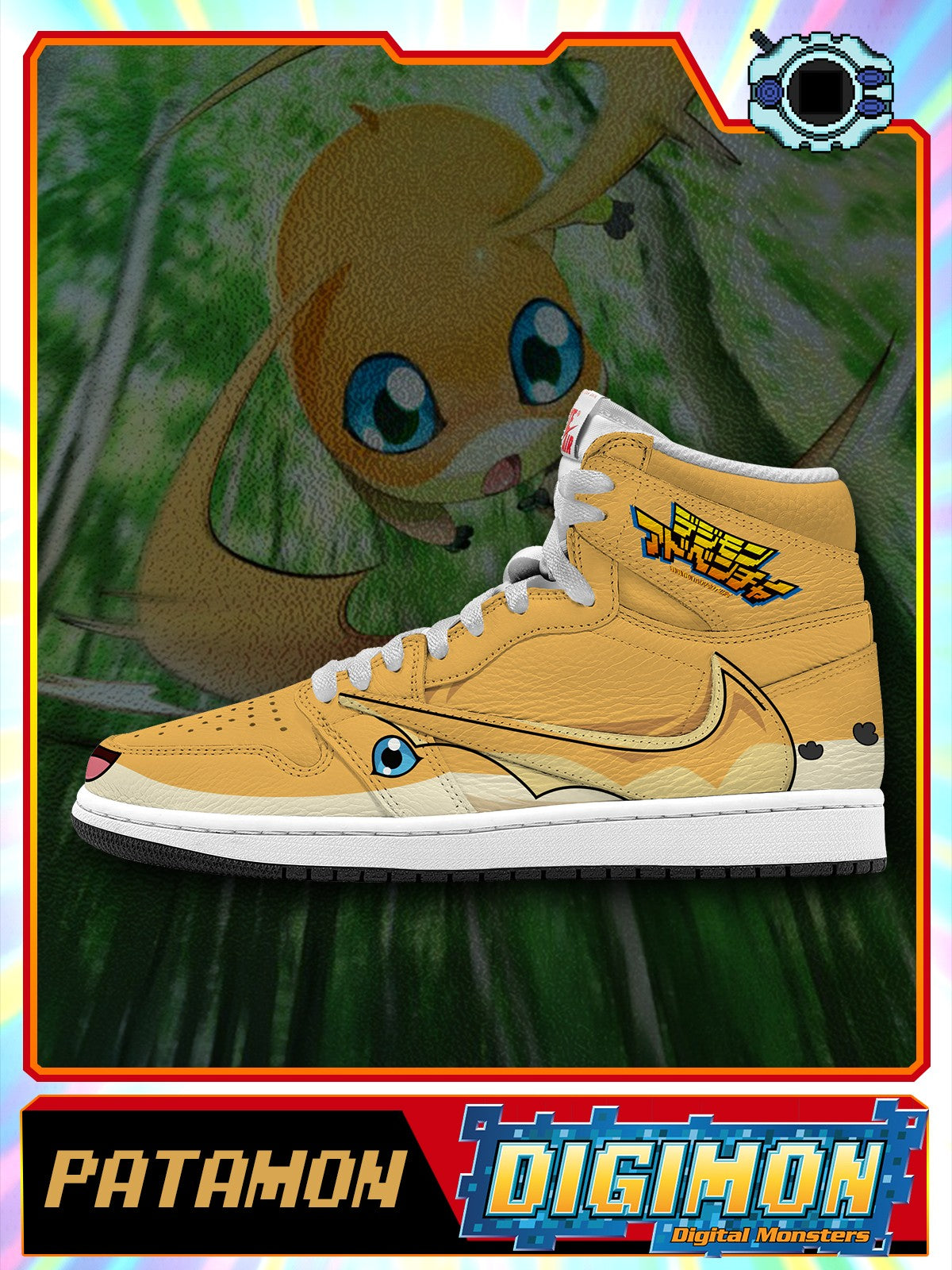 Patamon V.1 Custom TS High Sneakers