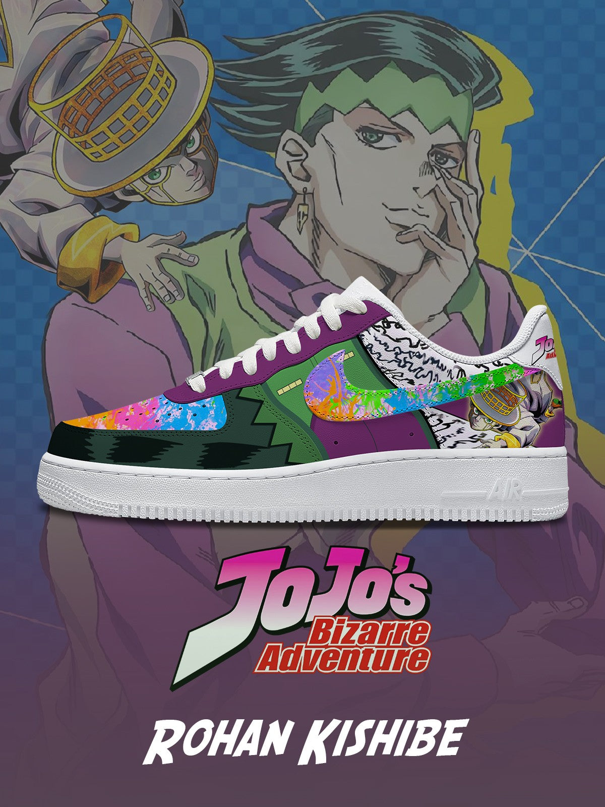 Zapatillas deportivas personalizadas Rohan Kishibe V.2 Air-Style