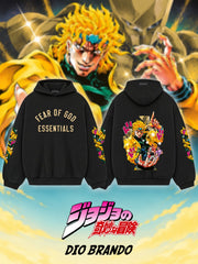 Dio Brando V.2 Custom Ess. Hoodie