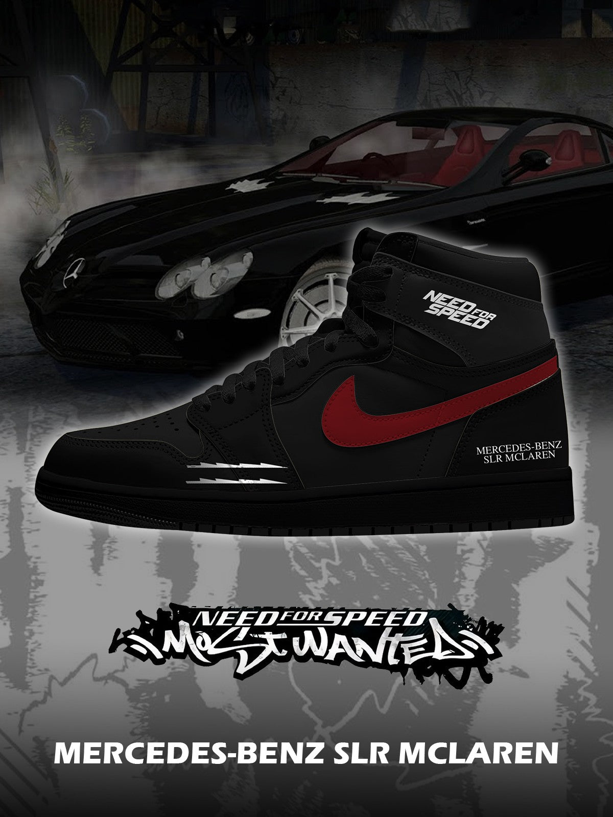 Zapatillas altas personalizadas M.SLR McLaren V.1