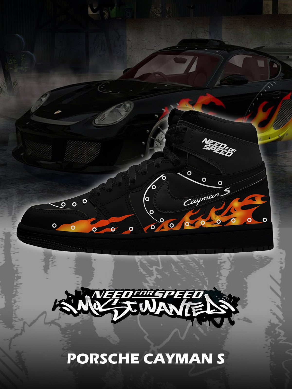 Zapatillas altas personalizadas P.Cayman S V.1