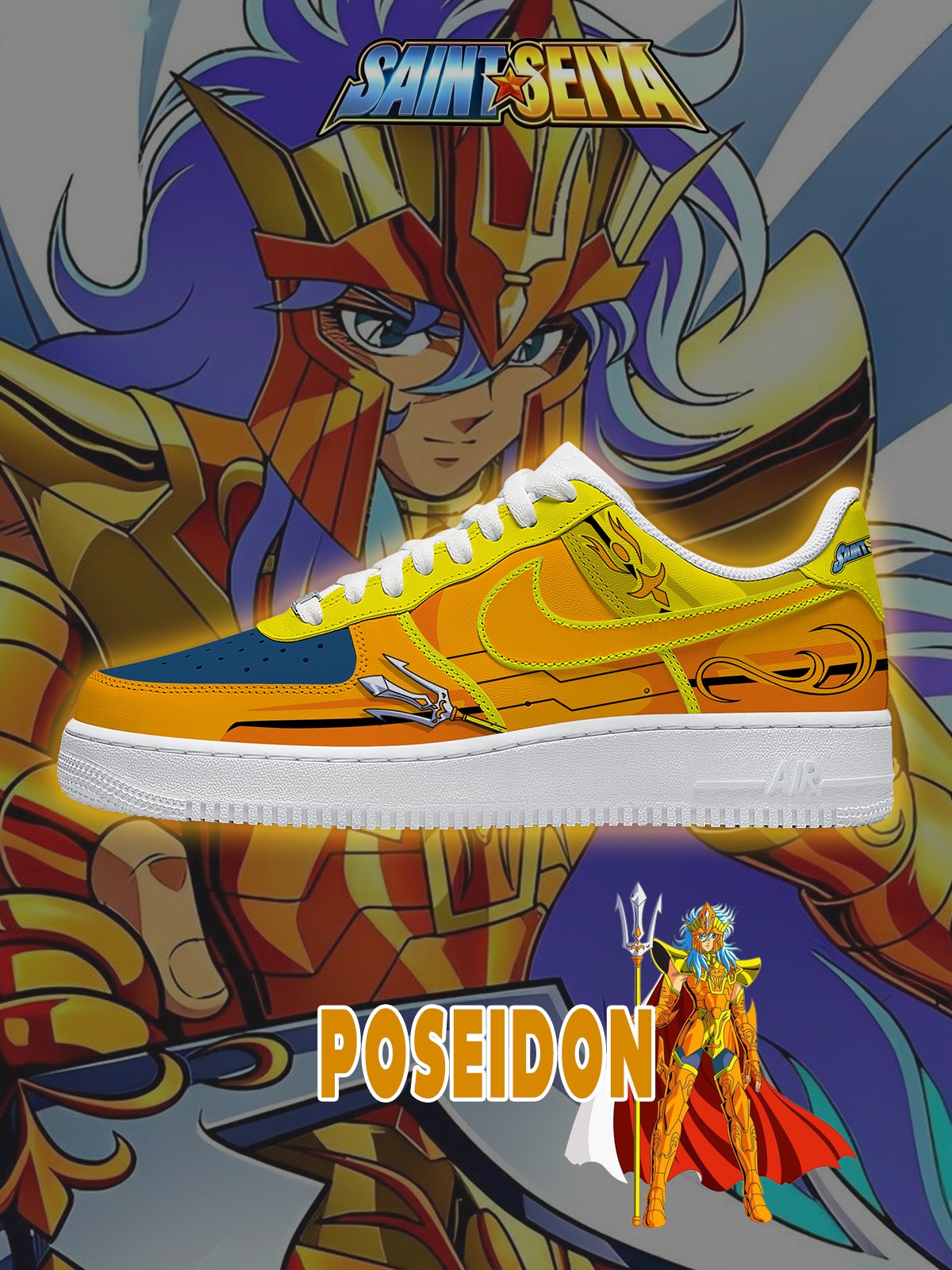 Poseidon V.2 Custom Air-Style Sneakers