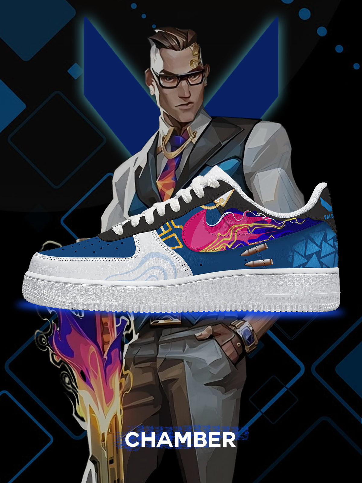 Chamber V.1 Custom Air-Style Sneakers