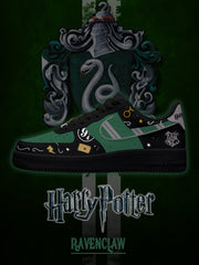 Hogwarts Slytherin Haus V.2 Custom Air-Style Sneakers