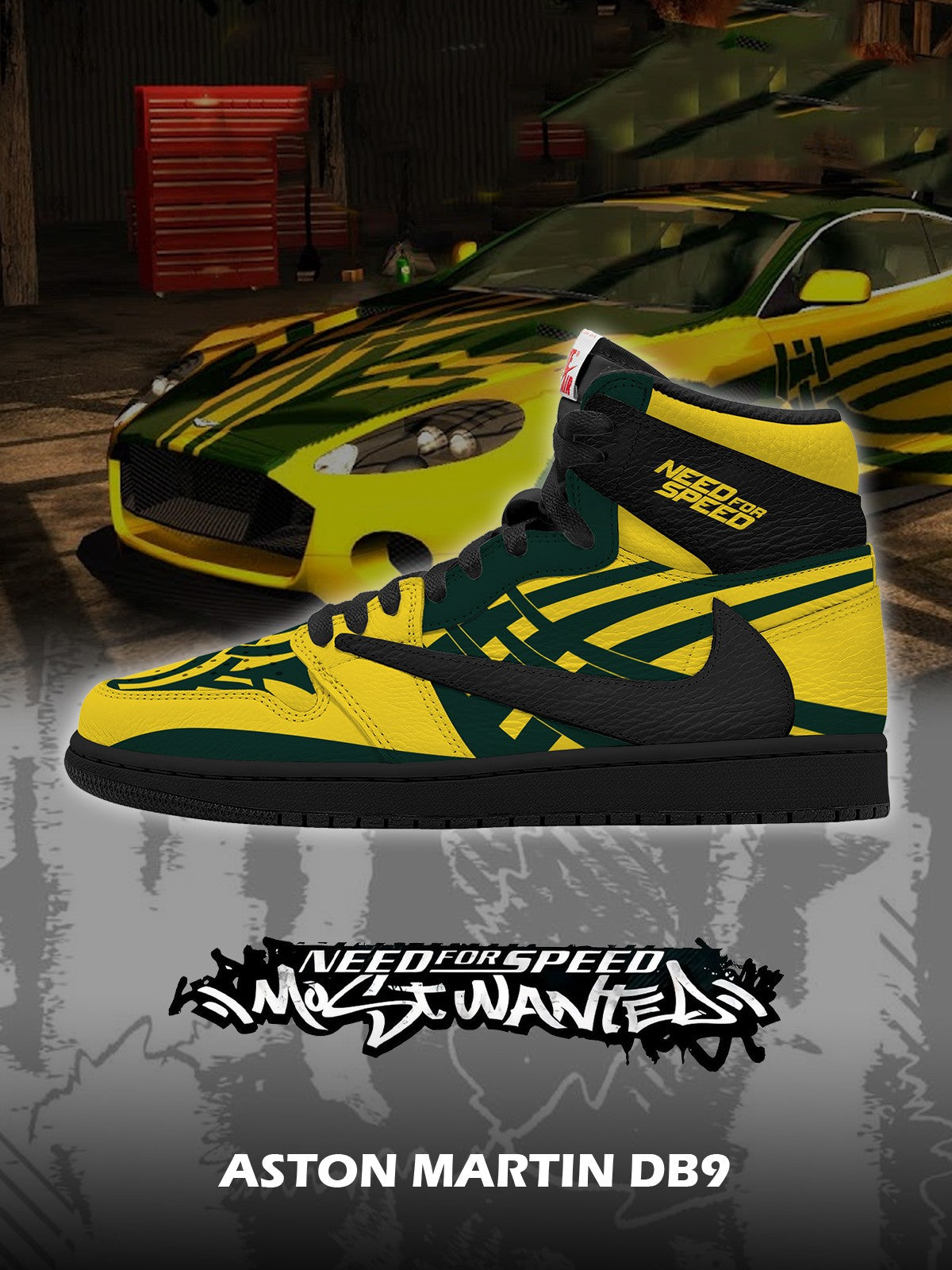 Zapatillas altas A.Martin DB9 V.1 Custom TS