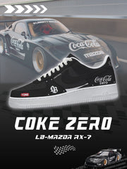 LB RX-7 Coke Zero V.1 Custom Air-Style Sneakers