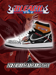 Zapatillas altas personalizadas Ichigo Kurosaki V.1