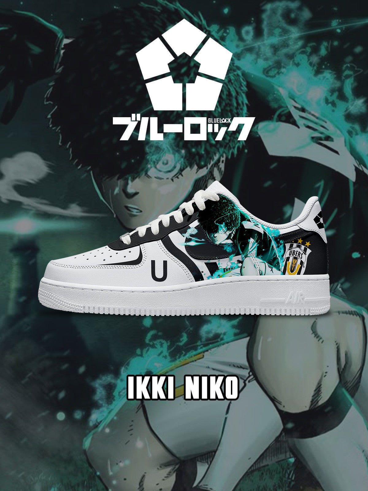Ikki Niko V.4 Custom Air-Style Sneakers