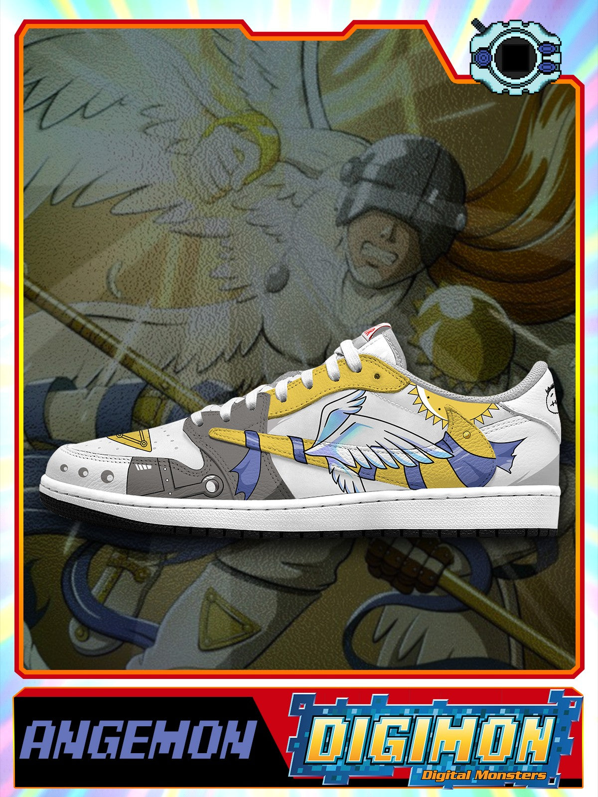 Angemon V.1 Custom TS Low Sneakers
