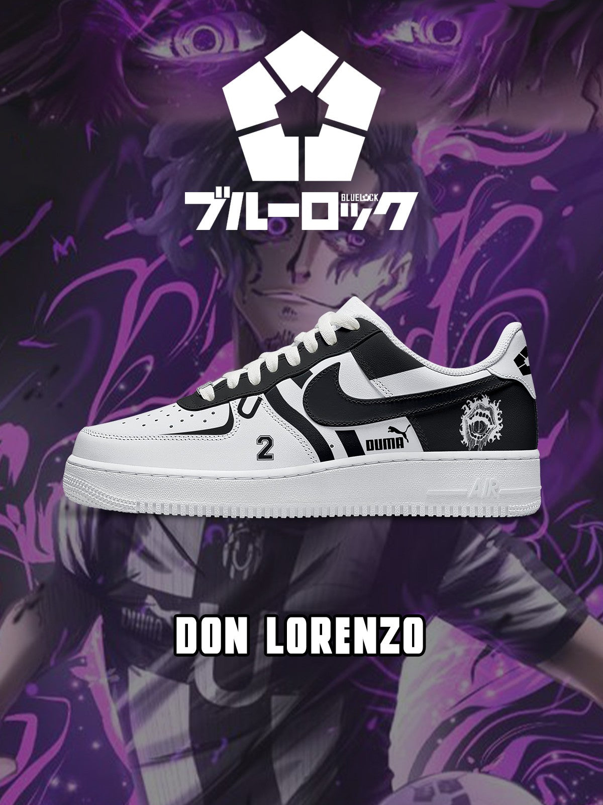 Don Lorenzo V.2 Custom Air-Style Sneakers