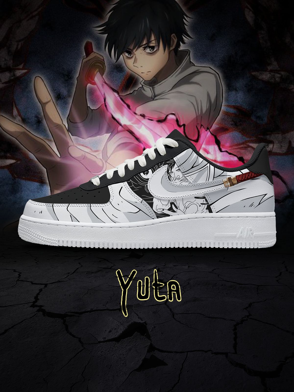 Yuta Okkotsu V.2 Custom Air-Style Sneakers