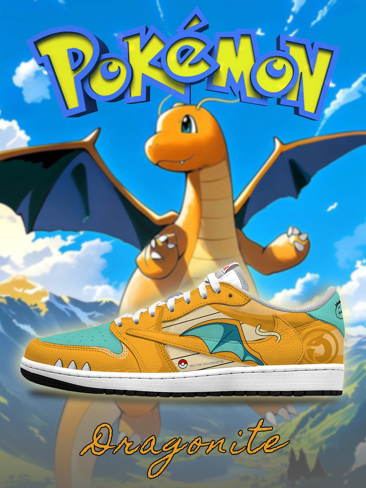 Dragonite V.1 Custom TS Low Sneakers