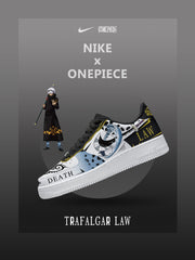 Trafalgar D. Water Law V.4 Custom Air-Style Sneakers