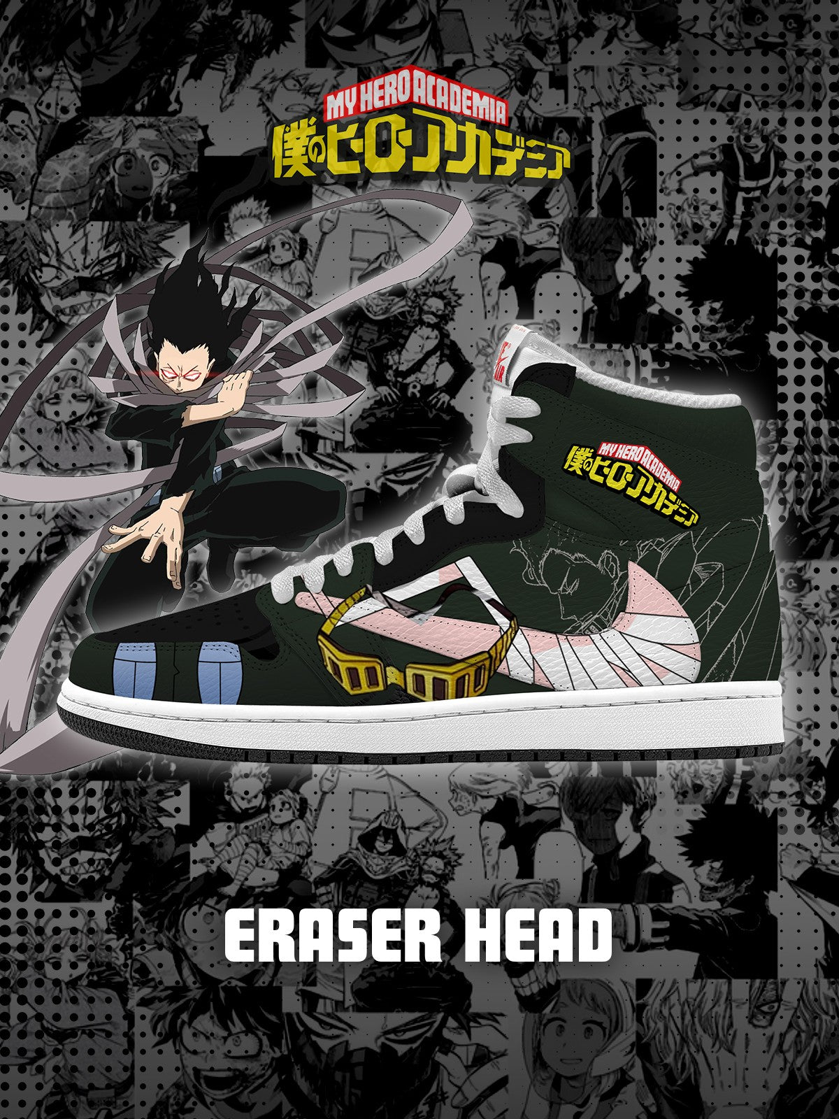 Eraser Head V.1 Custom TS High Sneakers
