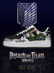 Levi Ackerman V.2 Custom Air-Style Sneakers