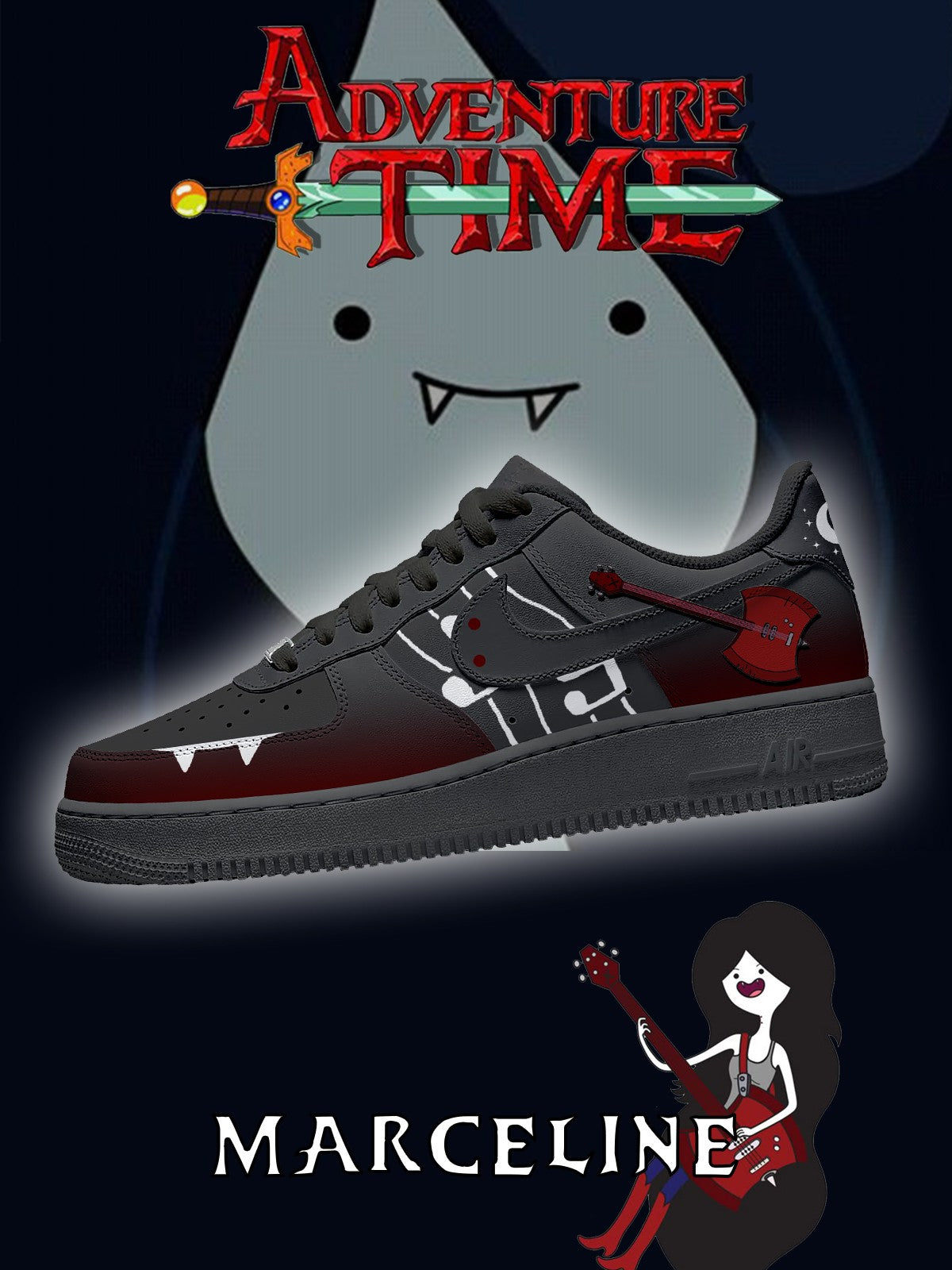 Marceline V.1 Custom Air-Style Sneakers
