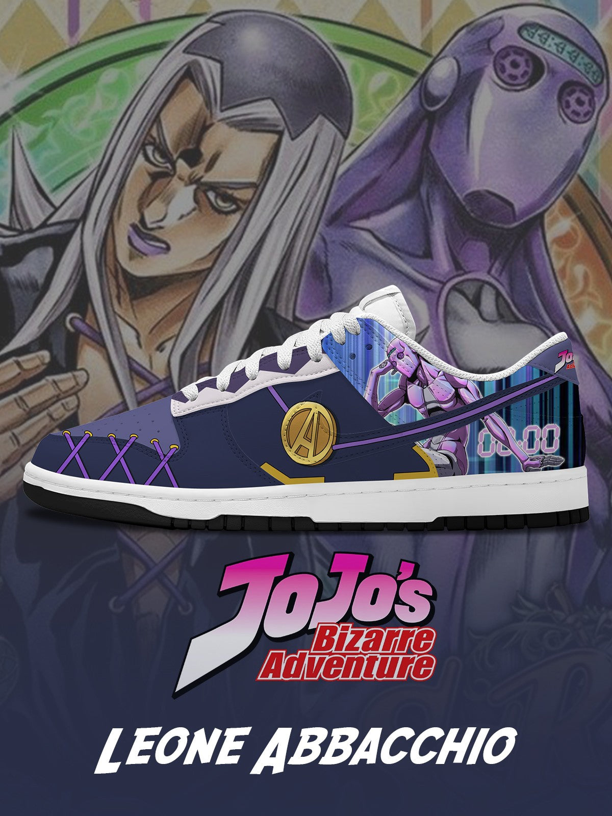 Leone Abbacchio V.2 Custom SB-Style Sneakers