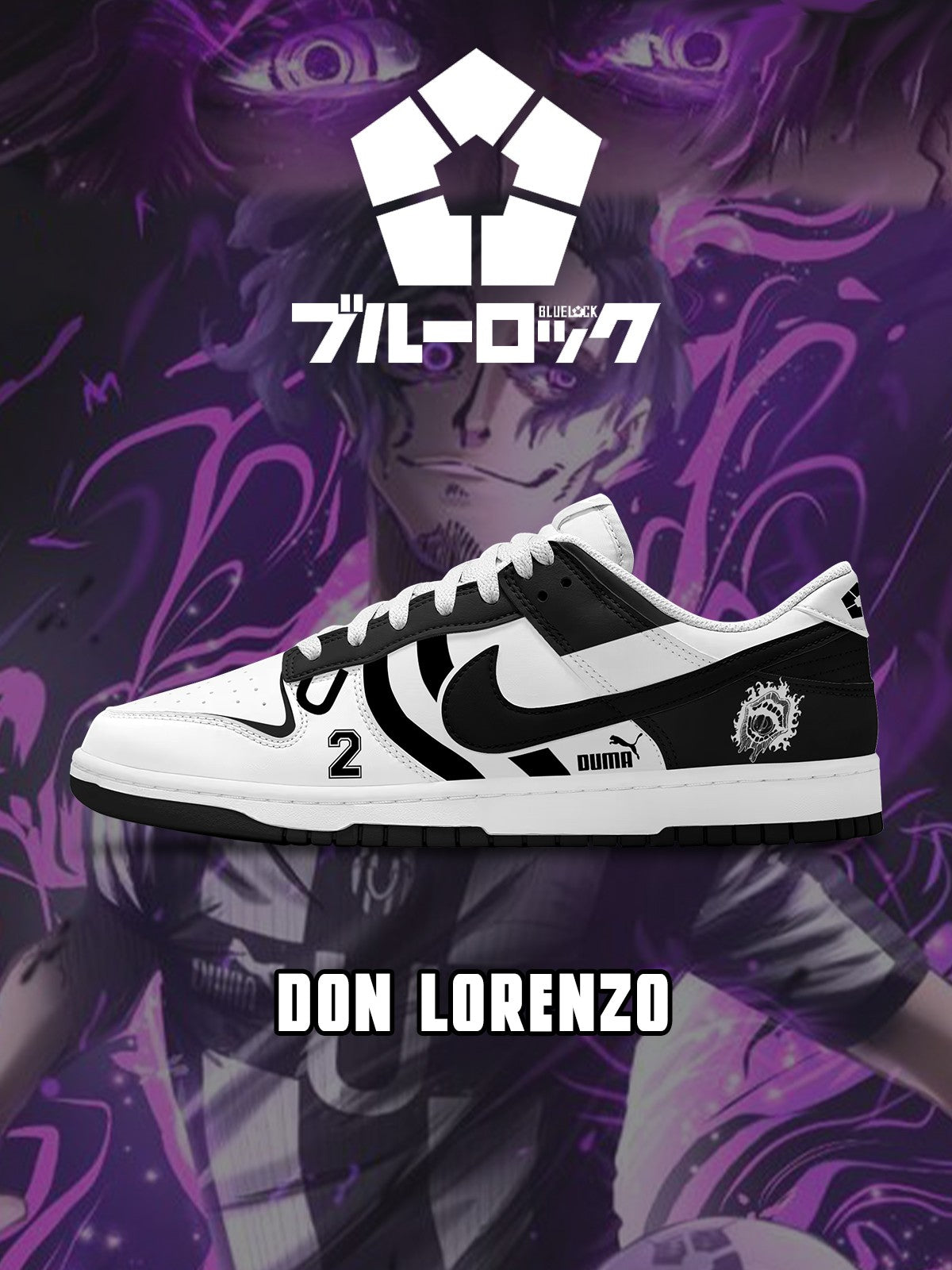 Don Lorenzo V.2 Custom SB-Style Sneakers