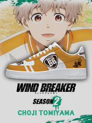 Choji Tomiyama V.1 Custom Air-Style Sneakers