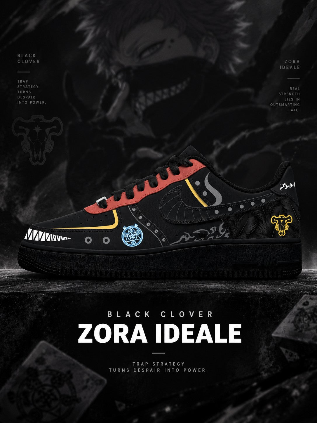 Zora Ideale V.2 Custom Air-Style Sneakers