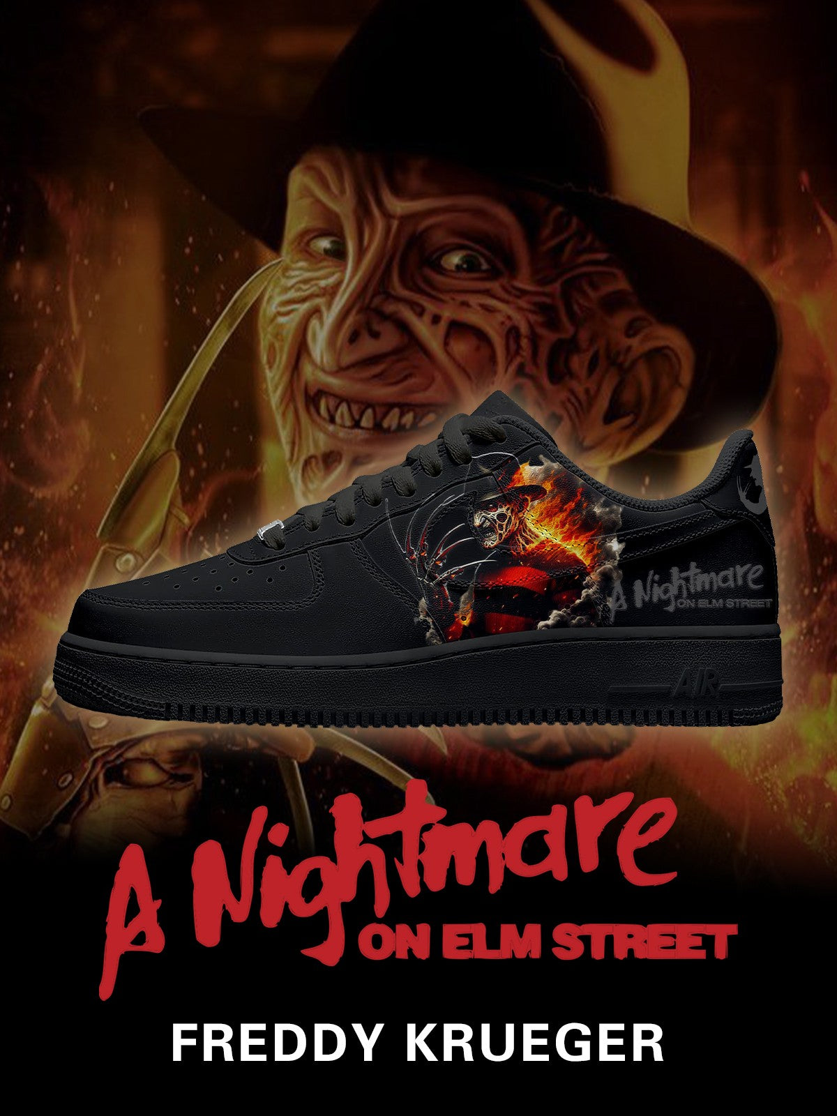 Zapatillas deportivas personalizadas Freddy Krueger V.4 Air-Style