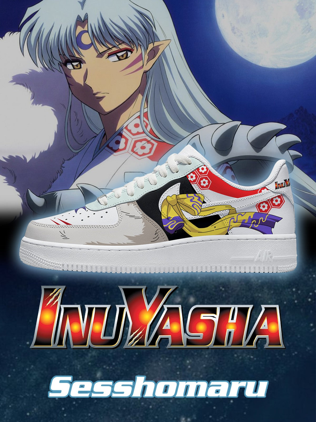 Sesshomaru V.1 Custom Air-Style Sneakers