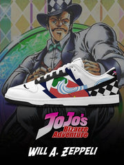 Will A. Zeppeli V.2 Custom SB-Style Sneakers