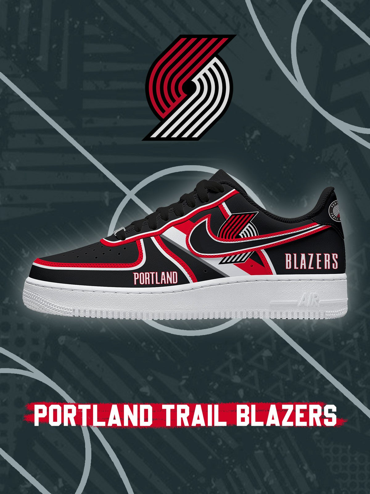 Zapatillas de baloncesto Portland Trail V.4 personalizadas estilo Air