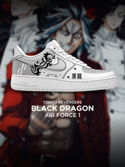 Black Dragon V.1 Custom Air-Style Sneakers