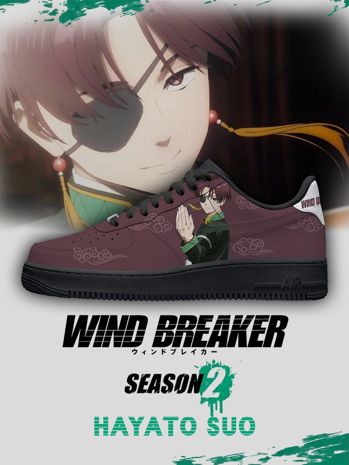 Hayato Suo V.2 Custom Air-Style Sneakers