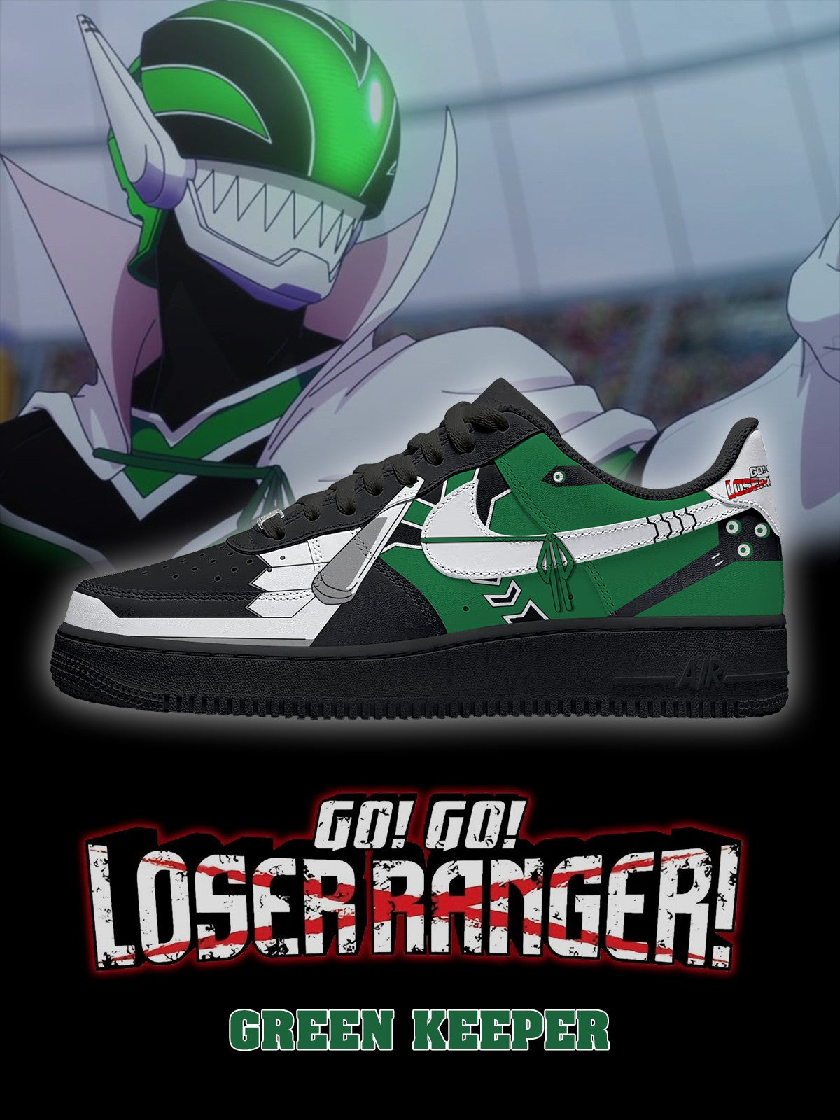 Green Keeper V.1 Custom Air-Style Sneakers