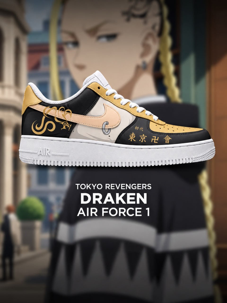Draken V.1 Custom Air-Style Sneakers
