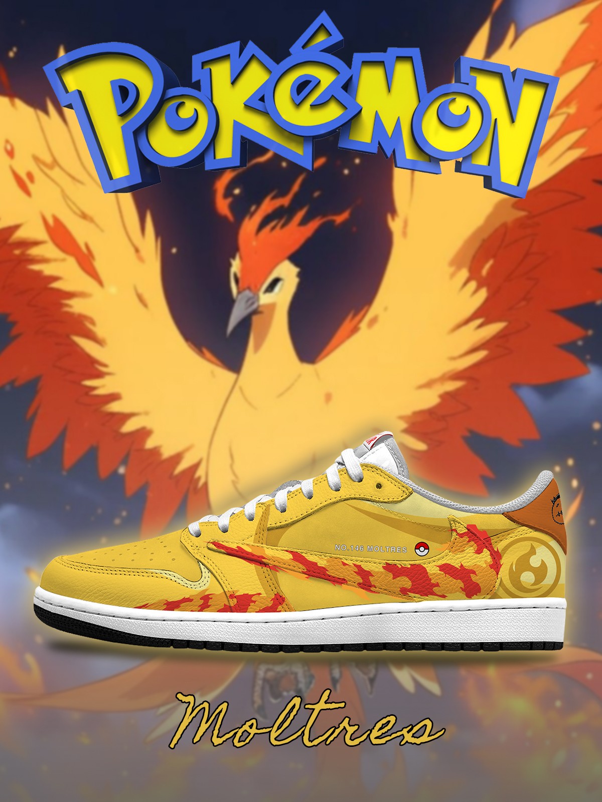 Moltres V.1 Custom TS Low Sneakers