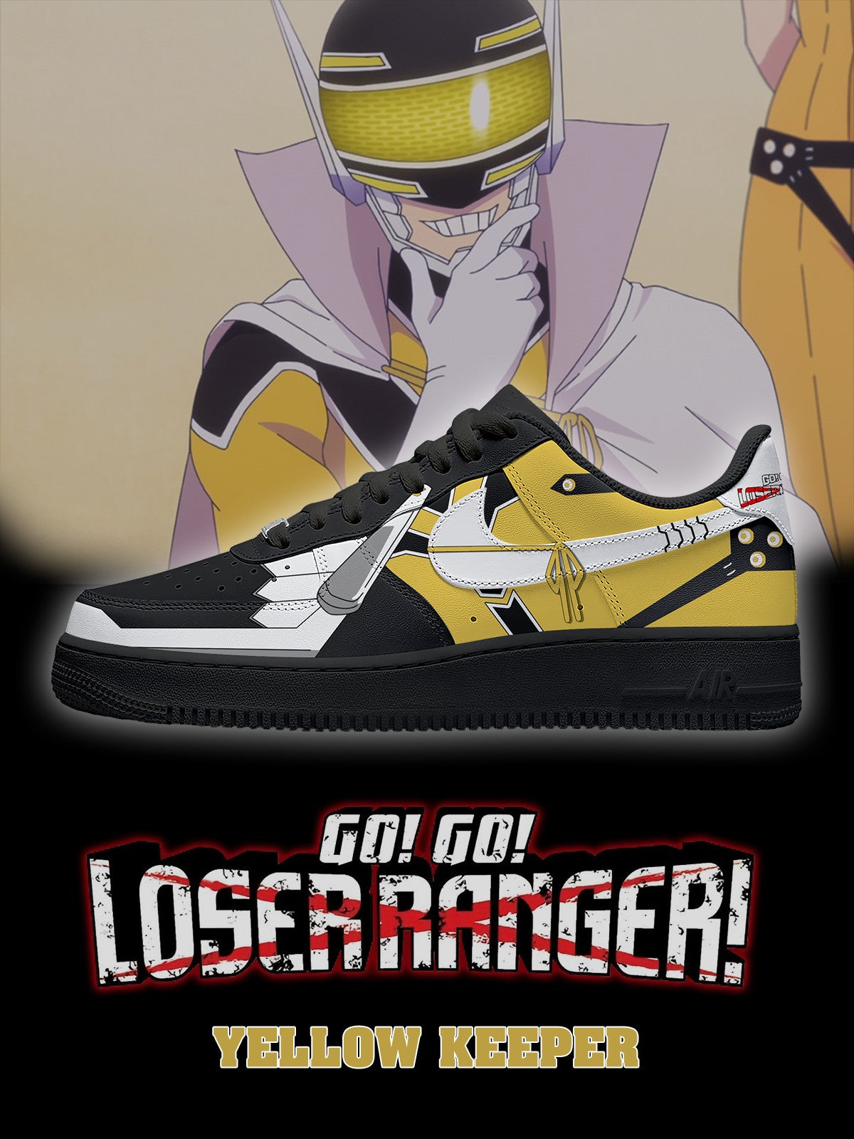 Zapatillas deportivas personalizadas Yellow Keeper V.1 Air-Style