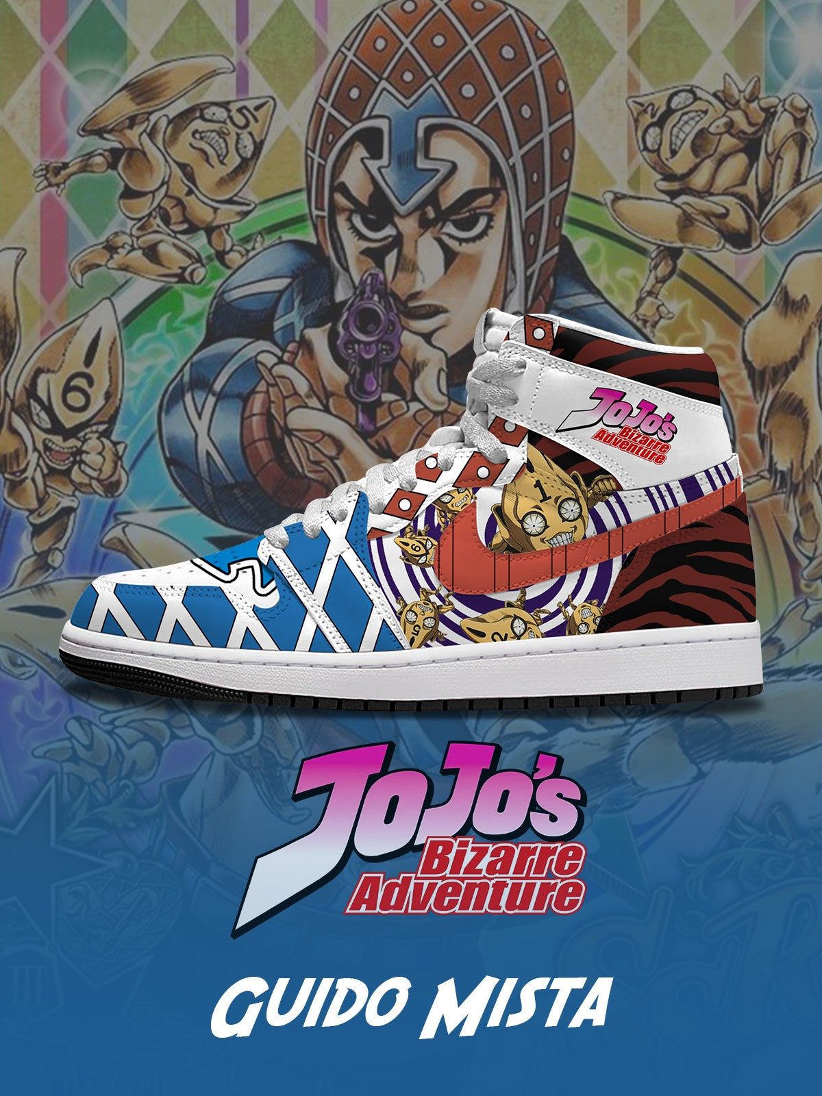 Guido Mista V.2 Custom High-Top Sneakers