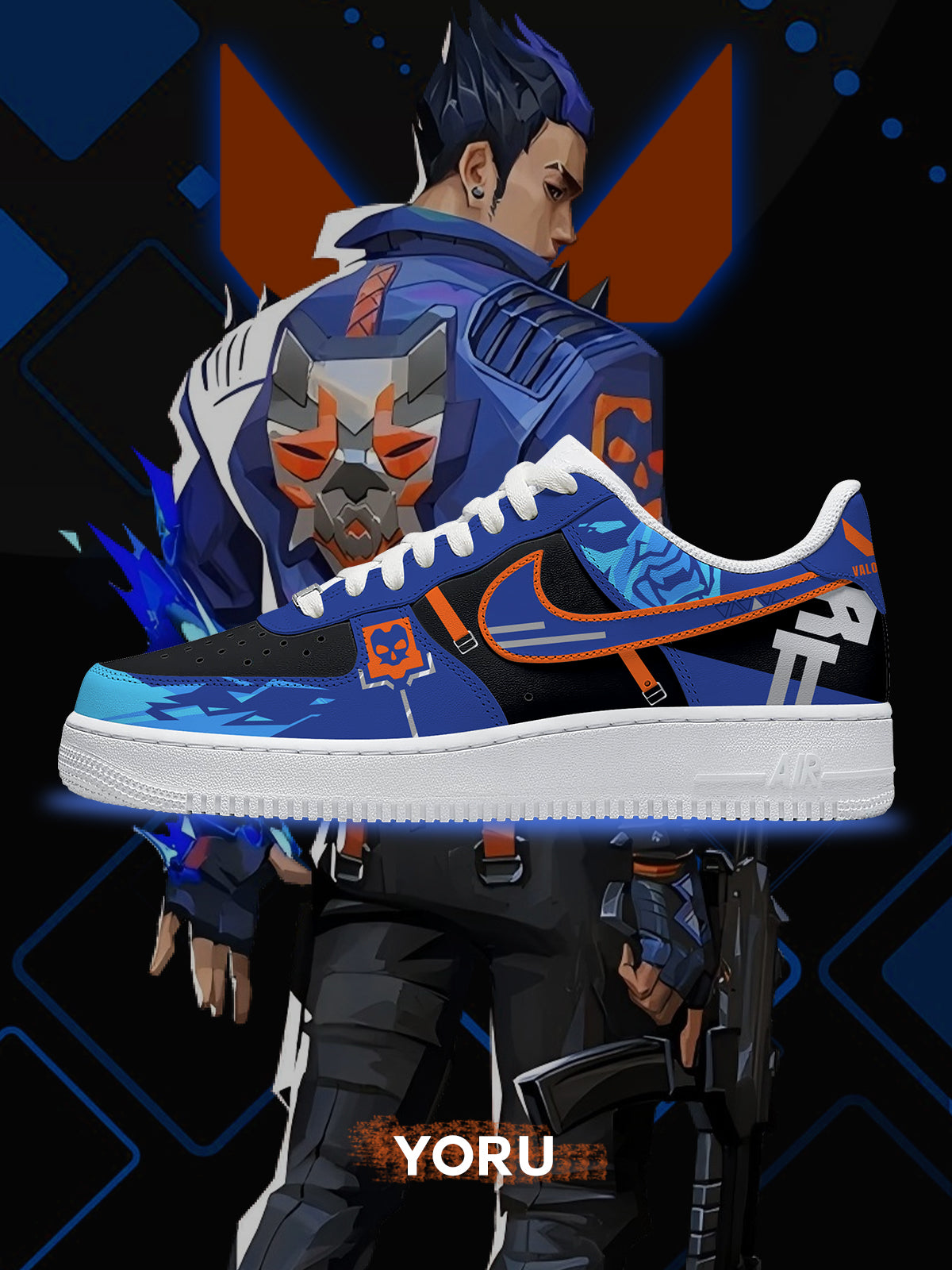 Yoru V.1 Custom Air-Style Sneakers