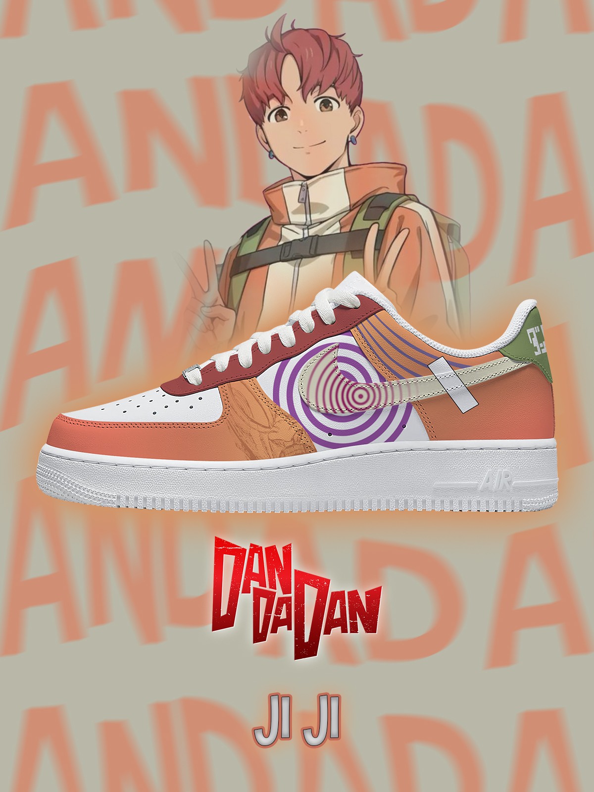 Ji Ji V.1 Custom Air-Style Sneakers