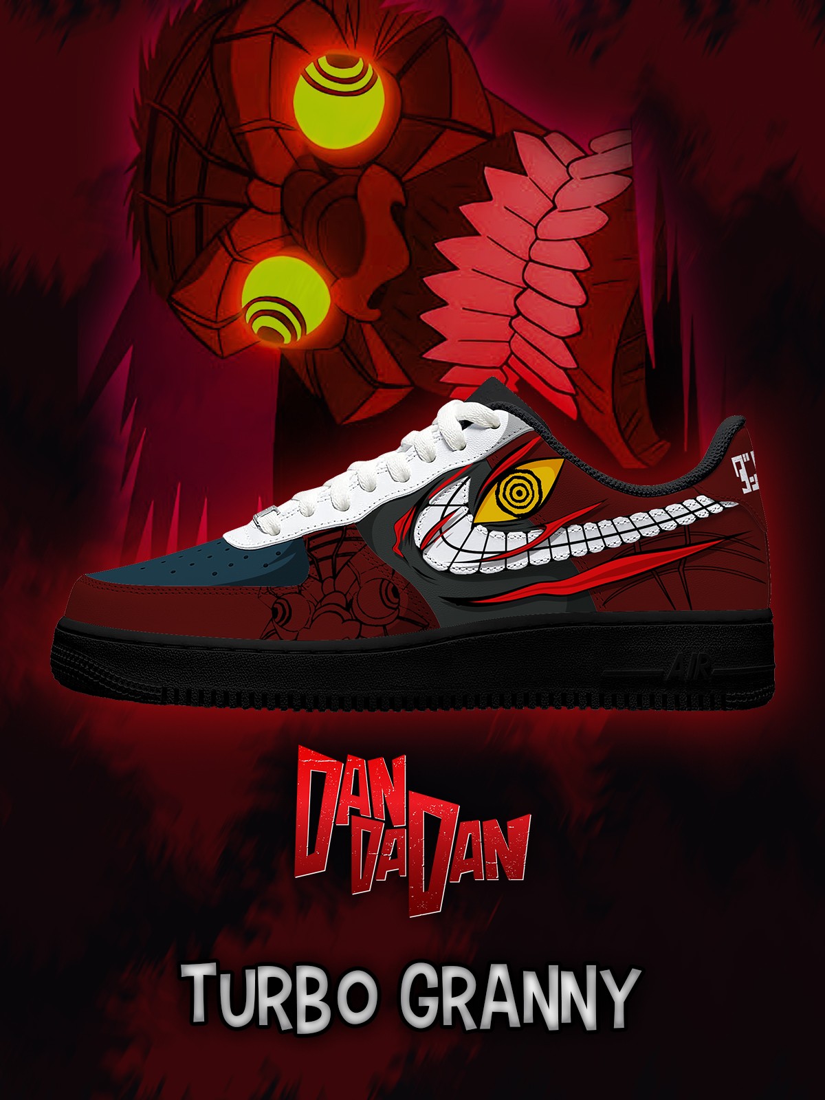 Turbo Granny V.2 Custom Air-Style Sneakers