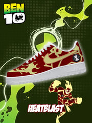 Heatblast V.1 Custom Air-Style Sneakers
