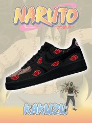 Akatsuki Kakuzu No.1 Custom Air-Style Sneakers