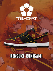 Rensuke Kunigami V.2 Custom SB-Style Sneakers