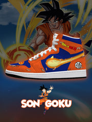 Zapatillas altas personalizadas de Son Goku V.3