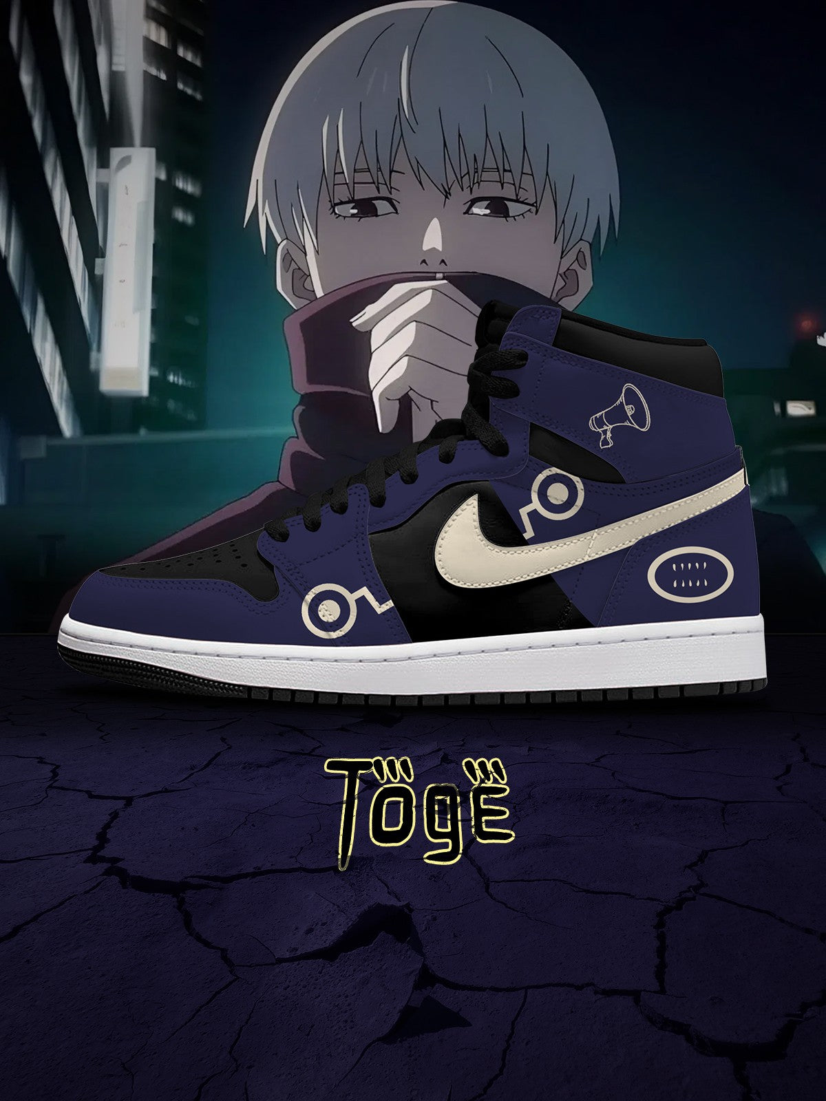 Toge Inumaki V.3 Custom High-Top Sneakers