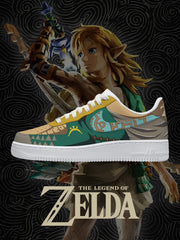 Link-Totk V.1 Custom Air-Style Sneakers