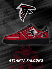 Zapatillas deportivas personalizadas estilo Air de Atlanta Football V.2